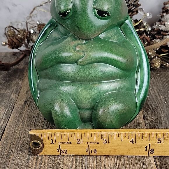 Vintage 70s Gare ceramic turtle - Picture 7 of 8